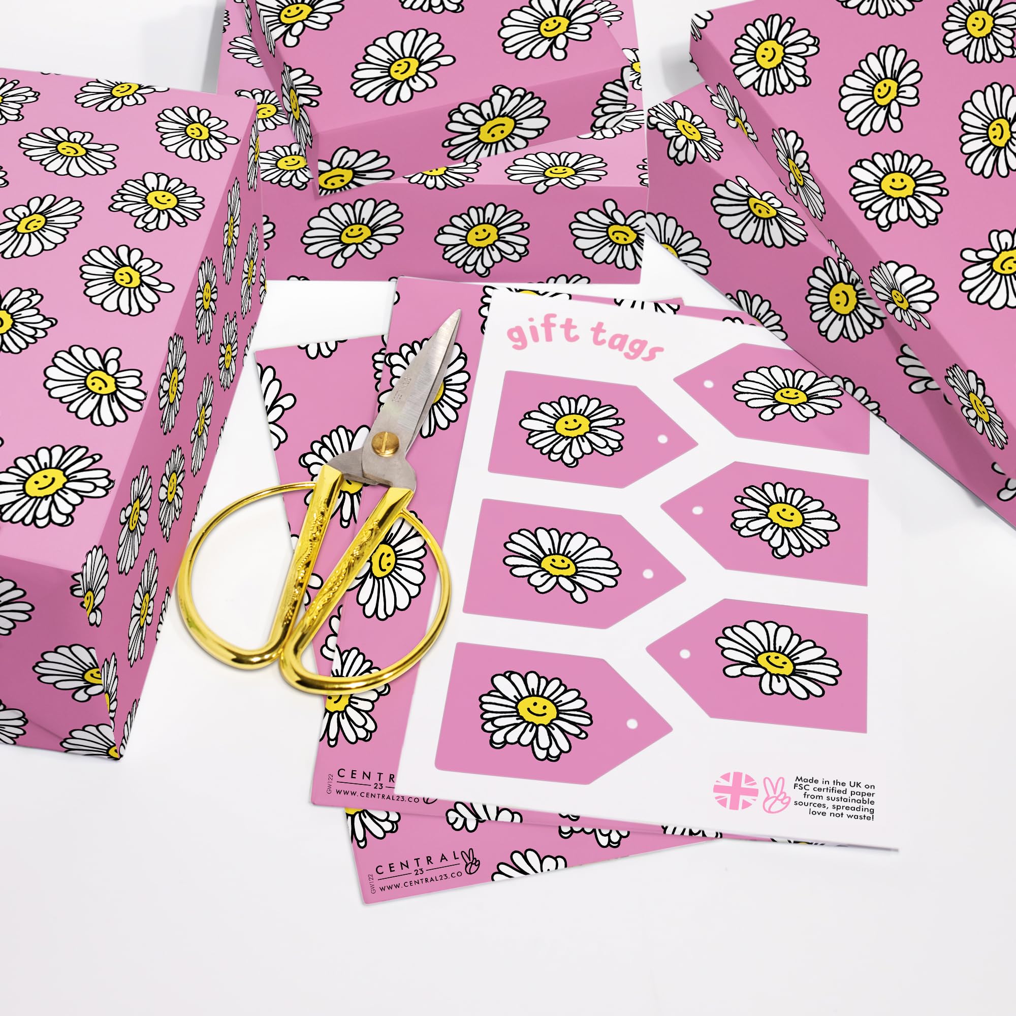 Central 23 - Papier Cadeau Pirate - 6 Feuilles De Papier Cadeau Cool Pour Enfants - Pirates