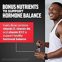 Vista 4 de FORCE FACTOR Test X180 Legend Potenciador de testosterona para hombres para desarrollar músculo y fuerza, rendimiento, suplemento de testosterona