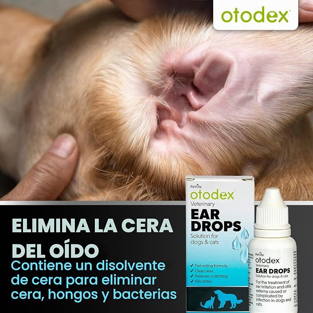 Foto 6 de 7 de (OTODEX) Veterinary Ear Drops 14ml