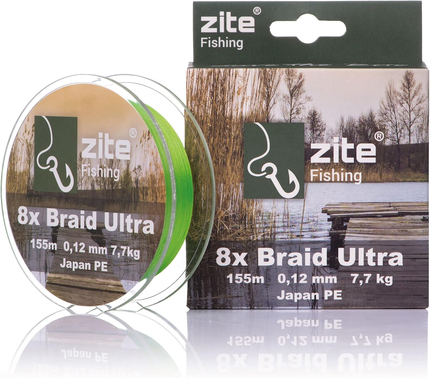 Welche Geflochtene Schnur Für Zander Und Hecht Zite Fishing Rund-Geflochtene Angel-Schnur 8-Fach Japan PE – 0,12mm