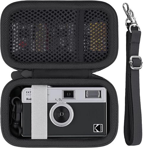 Camera Compatible with KODAK EKTAR H35/H35N/Snapic A1/EC35 Frame Film Camera(Black Case)