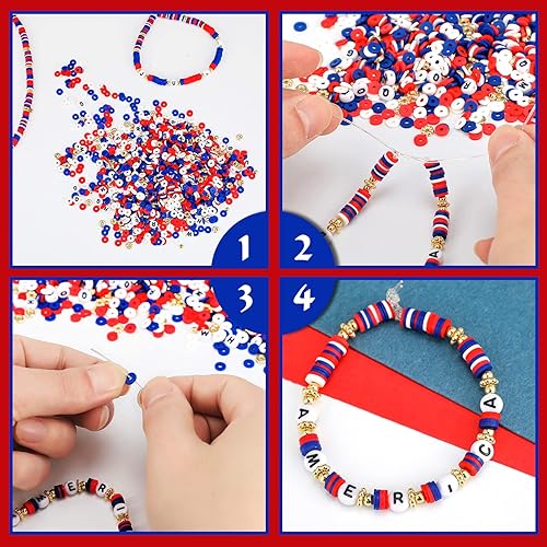 Miniatura 5 de Ferraycle Juego de 5700 cuentas de arcilla Heishi de otoño de Halloween de 0.236 pulgadas (0.236 in), arcilla polimérica de otoño para pulseras