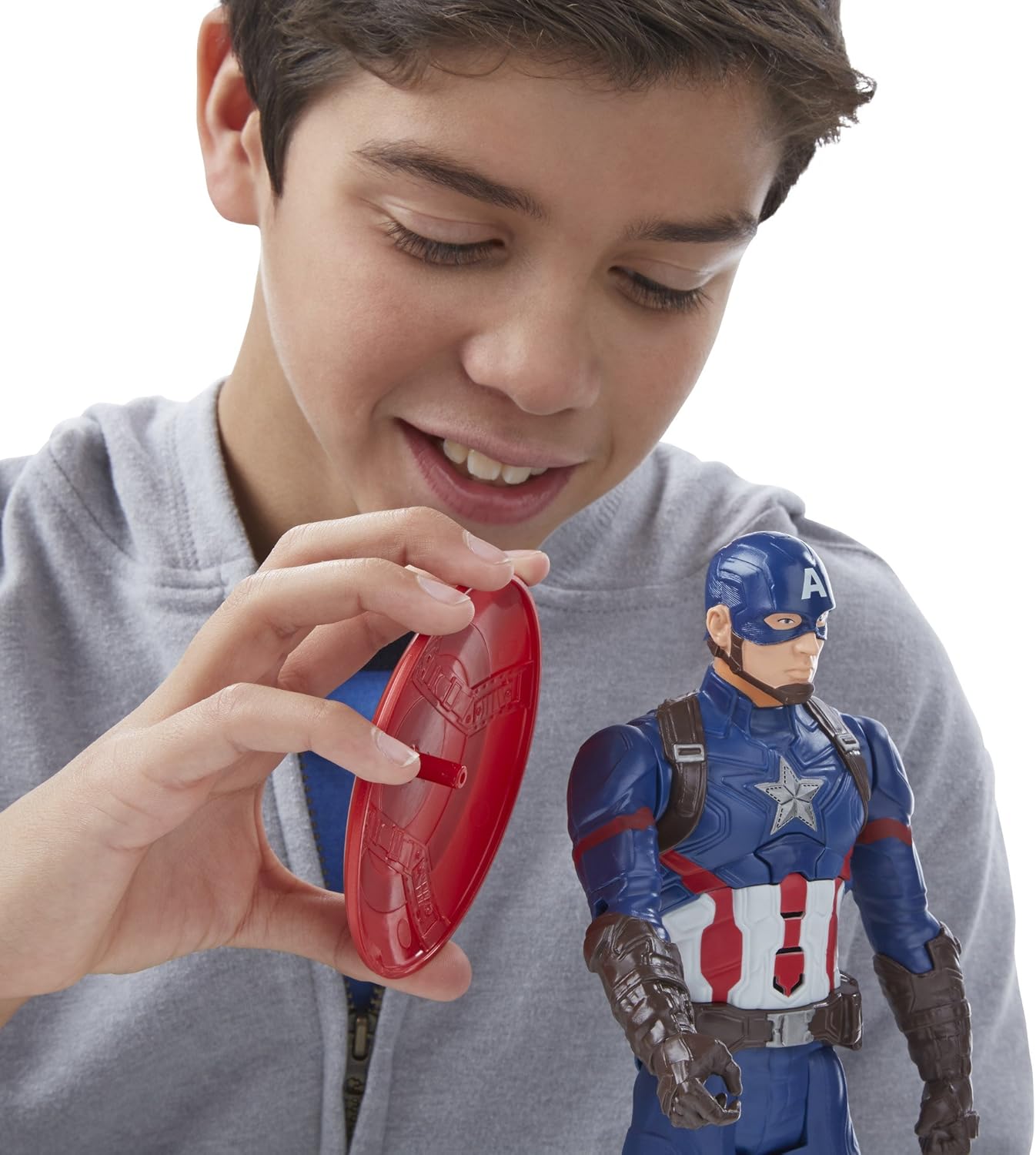 Marvel Titan Hero Series Captain America Electronic Figure