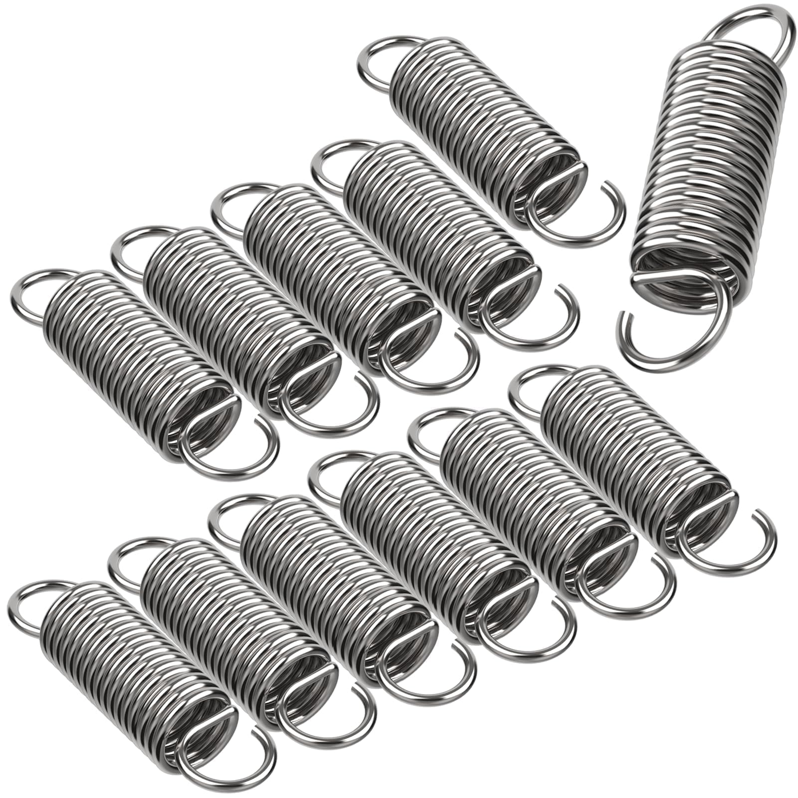 Set Di 200 Molle Assortite MumdoYAL - Molla Di Trazione, Compressione In Acciaio Inox - Foto 3