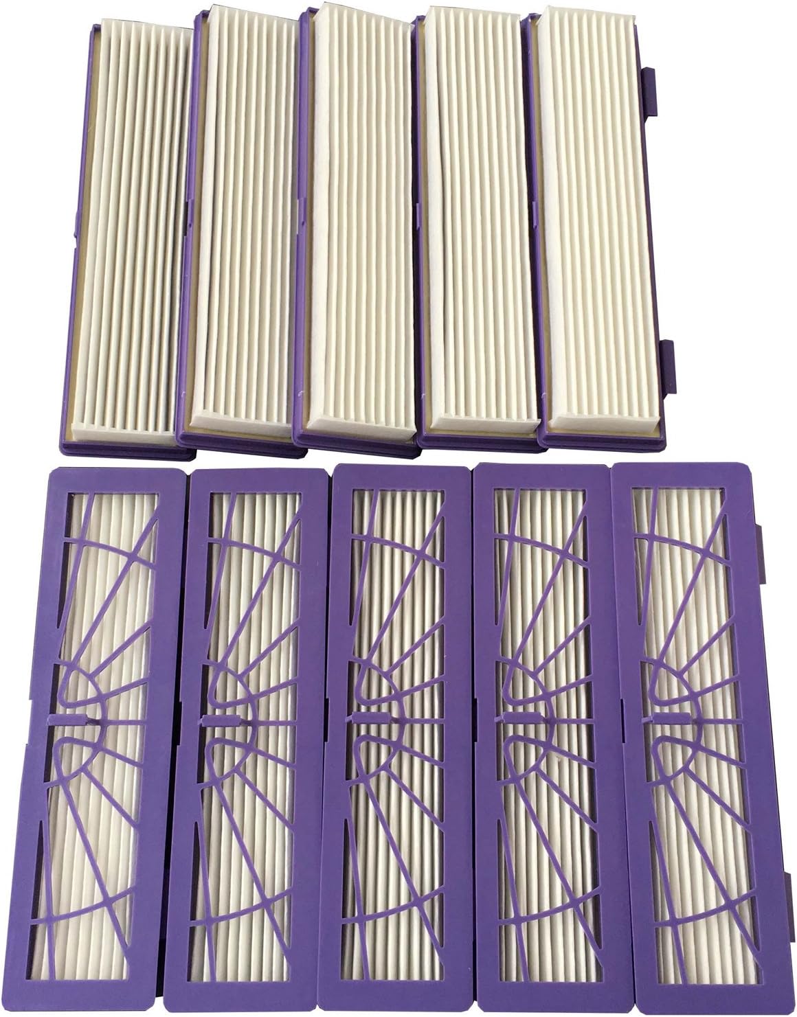 CF Clean Fairy 9-Pack Hepa Performance Filters Compatible with Neato Botvac Models 70e 75 80 85 D3 D5 Replacement Hepa Filter