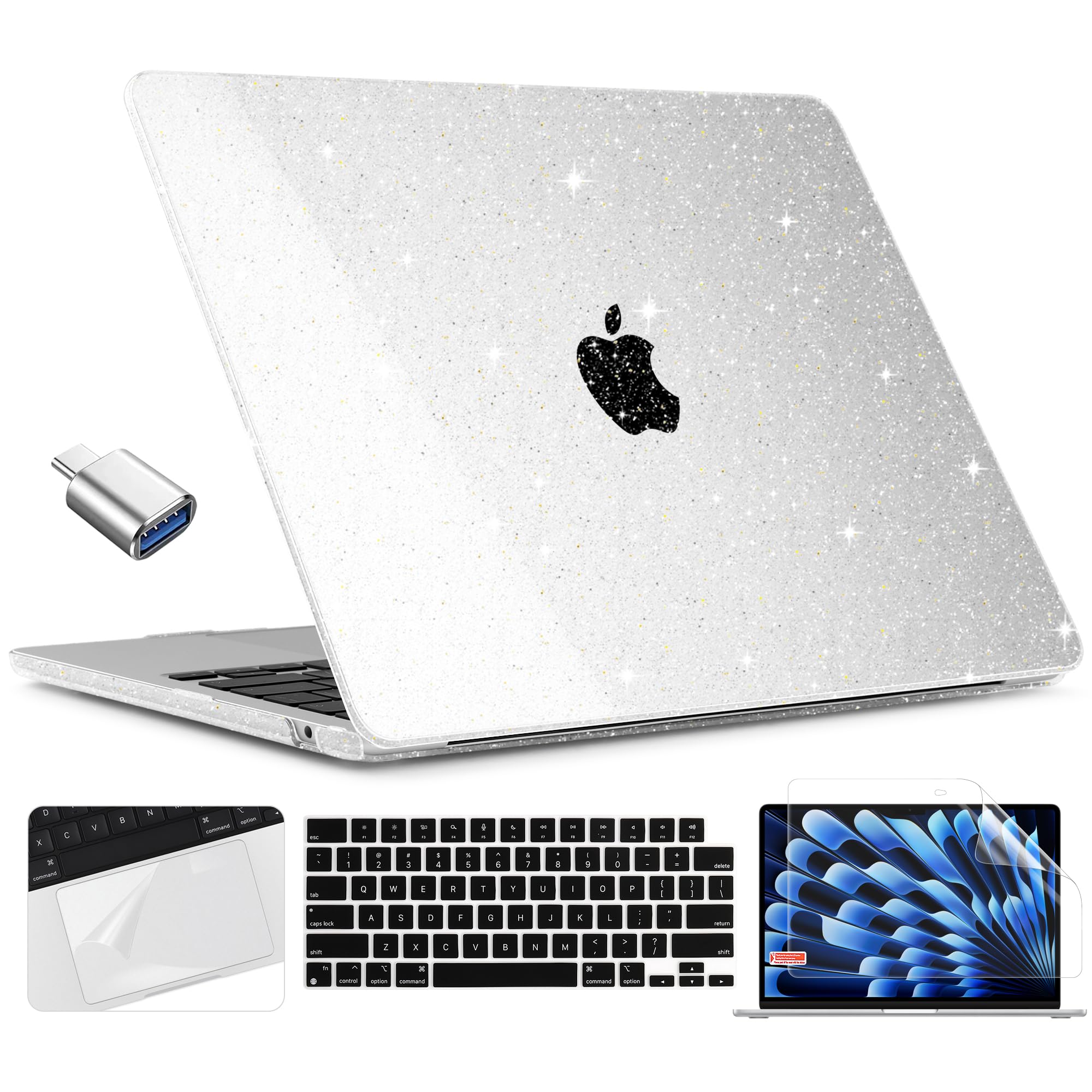 Custodia Rigida Trasparente Aiino Per MacBook Air 11 – Hard Shell Antiurto, Profilo Sottile