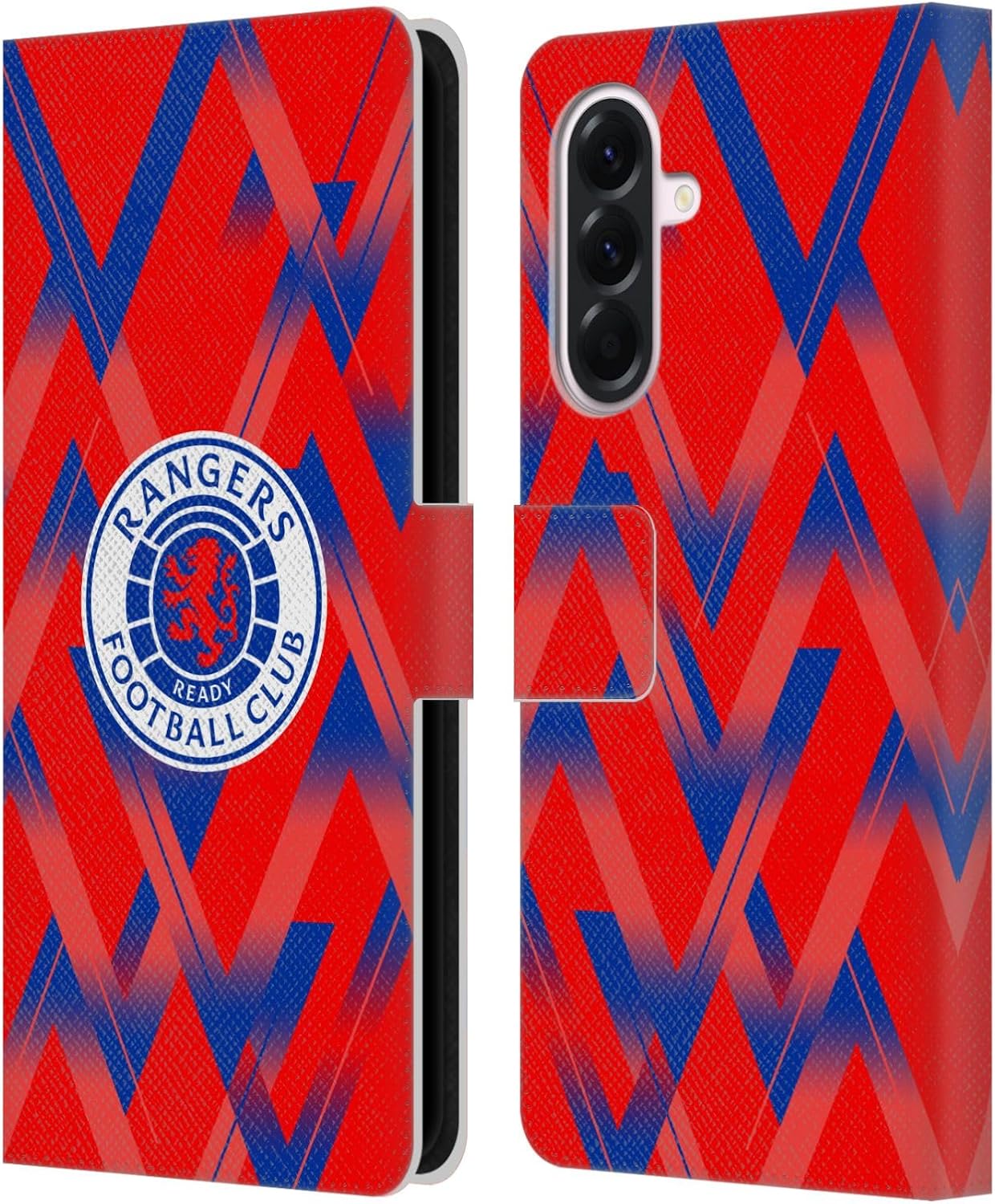 Head Case Designs Officially Licensed Rangers FC Fourth 2023/24 Kit Leather Wallet Case Compatible with Samsung Galaxy A56 5G