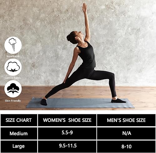 Miniatura 4 de Calcetines de pilates antideslizantes calcetines de agarre para mujer para yoga Barre Hospital House