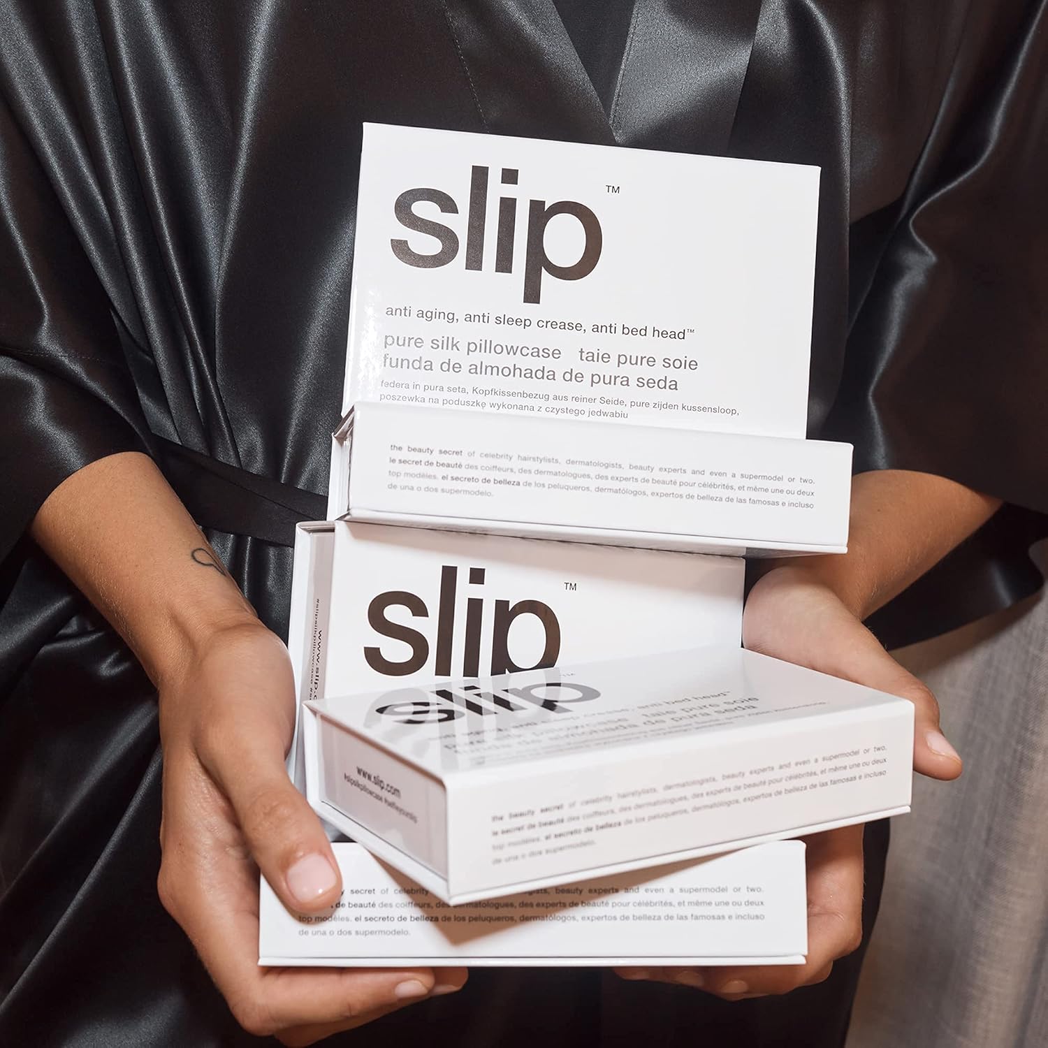 Tech Deals 🔥 Slip Silk King Pillowcase, White (20 x 36) - 100% Pure 22 Momme Mulberry Silk Pillowcase - Silk Pillowcase for Skin and Health Benefits