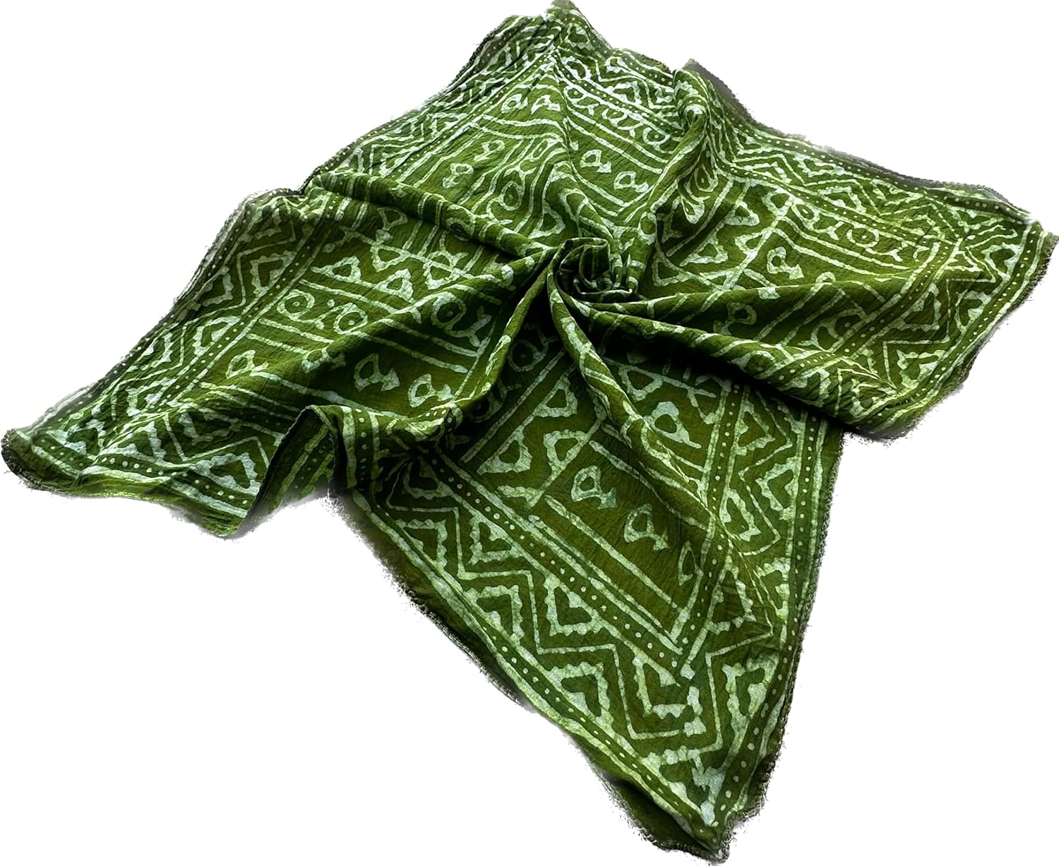 100% Cotton Bandanas Bohemian Style Cotton Neck Scarf, Boho Soft Cotton Bandana, Neckerchief, Square Scarf gift Winter/summer - Image 5