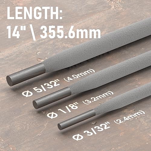 Miniatura 2 de YESWELDER E6013 332 '' 5LB Electrodos de barra de soldadura de acero de carbono