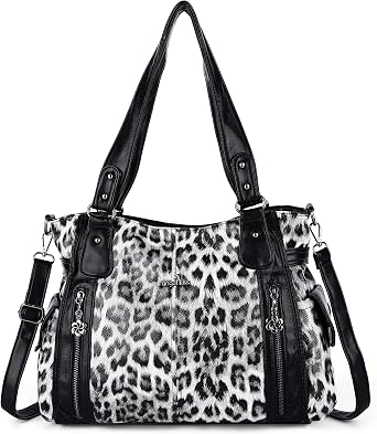 Angel Kiss Handbag Women's Top Handle Hobopers Relaxing Casual Shoulder Bag PU Tote Satchel Perth for Women