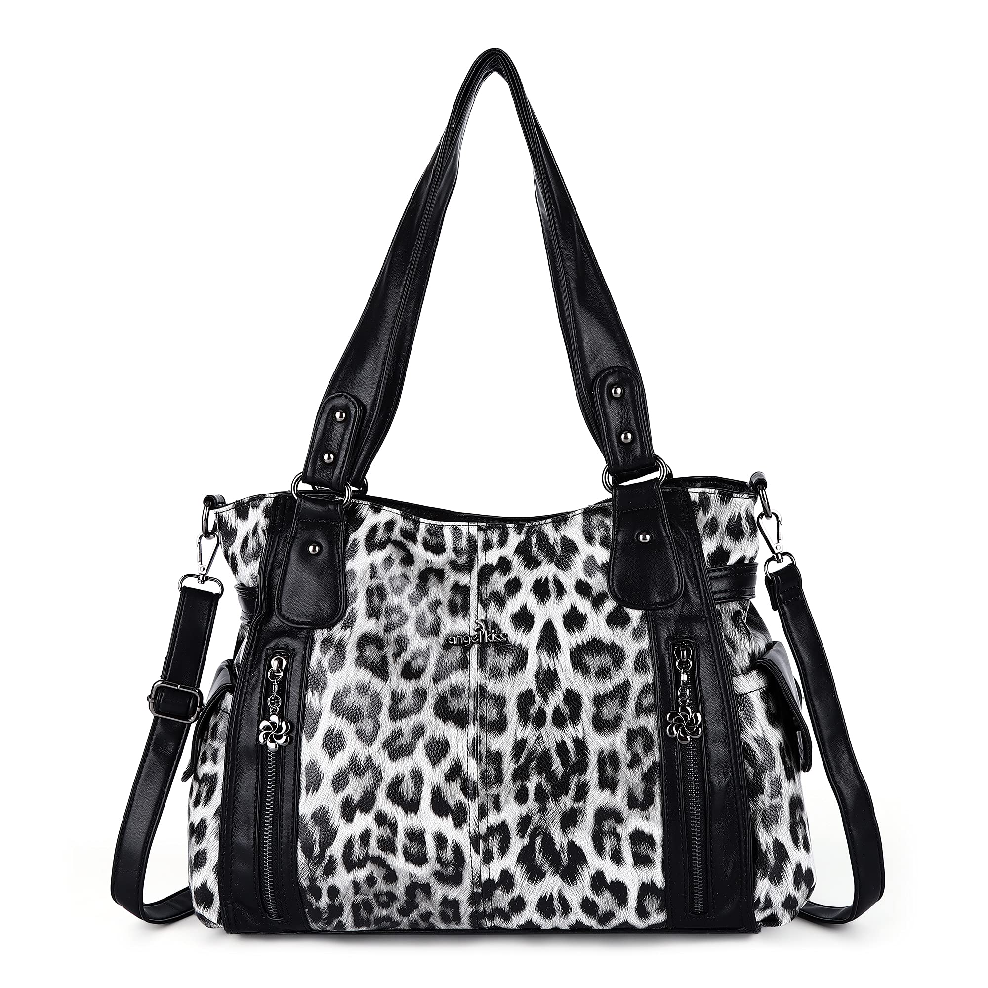 Angel Kiss Handtaschen für Damen, Hobo-Geldbörse, geräumig, lässig, Schultertaschen, PU-Tragetasche, Umhängetasche für Damen