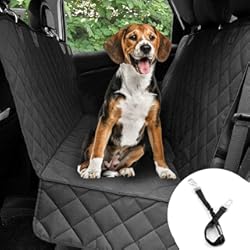 Cubreasientos Cat Bonve Pet Cubierta Asiento de Coche, Funda para Perro Mascota Impermeable, Alfombra de Estilo Hamaca, Protector Antidesliante, 147cm x 137cm, Fácil de Instalar
