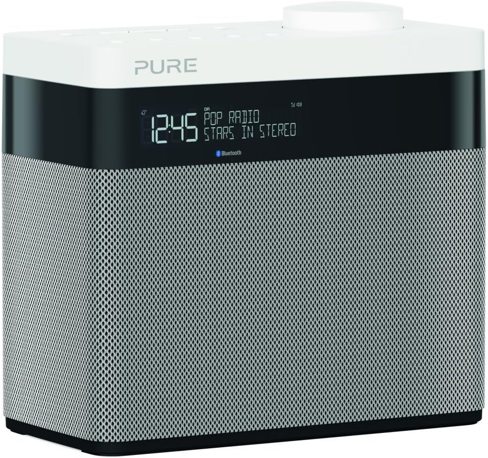 Pure Pop Maxi Portable Digital DAB/FM Radio with Bluetooth and Dual Stereo Speakers (Renewed)