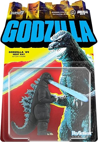 Miniatura 8 de Super7 Toho Godzilla Rey César '74 - Figura de acción de Godzilla de Toho de 3.75" Figura de acción clásica de película de Godzilla, coleccionables