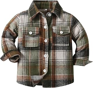 Camiseta interior 86 para niños pequeños, niñas, abrigo, chaqueta, manga larga, para niños, solapa, botones, ropa de exterior, camiseta bonita