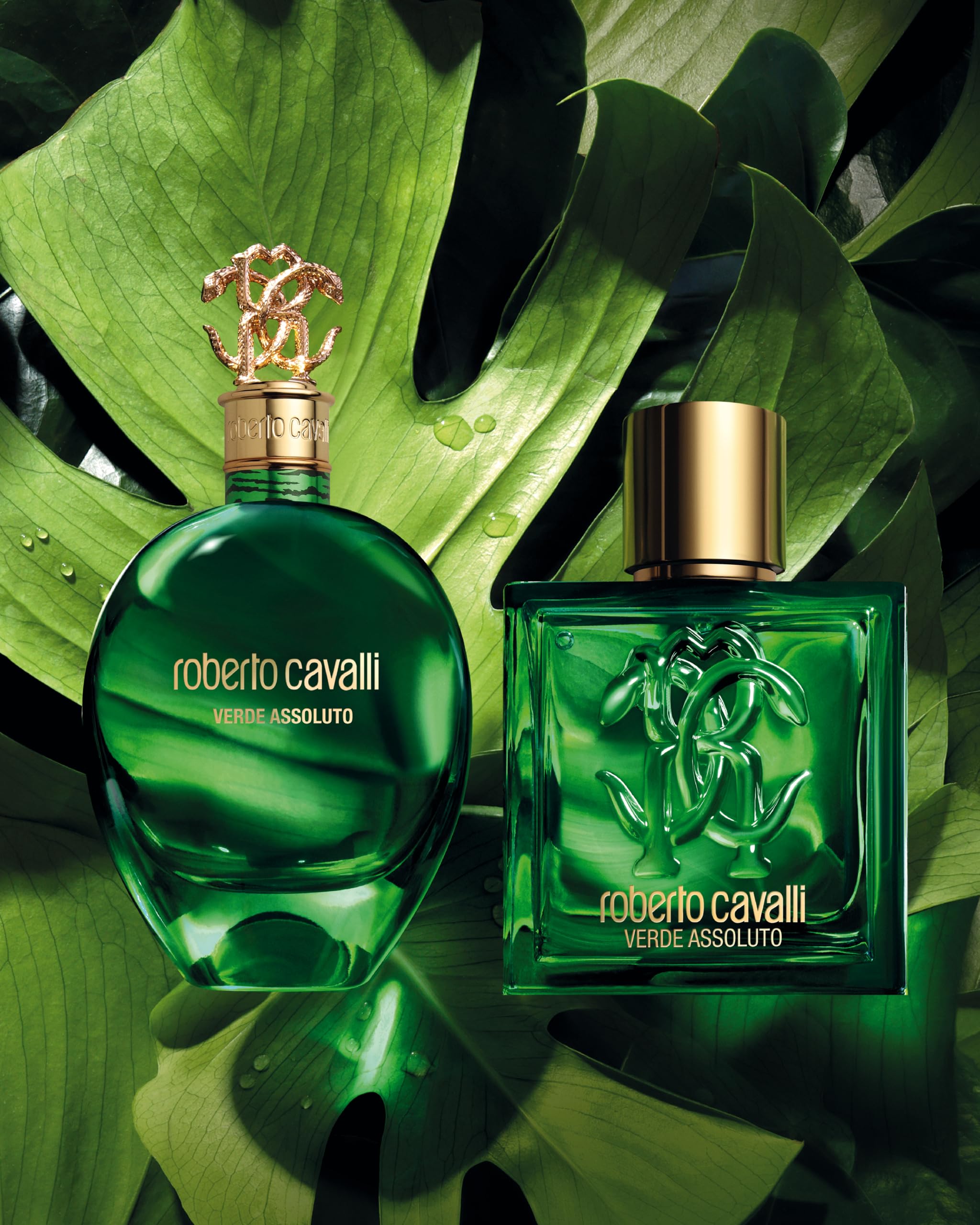 ROBERTO CAVALLI Uomo Verde Assoluto, EDP, Drzewne Perfumy, 100 ml