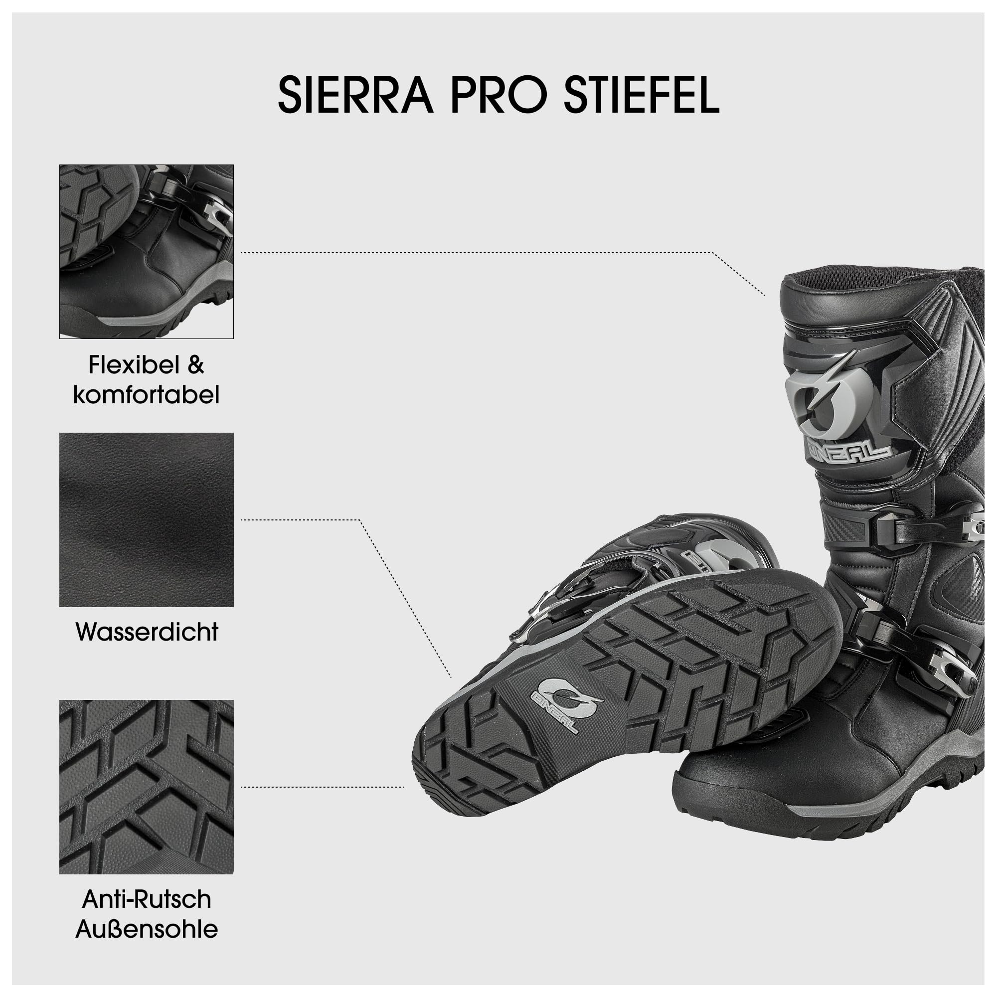 Oneal Sierra Pro Boot EU Black