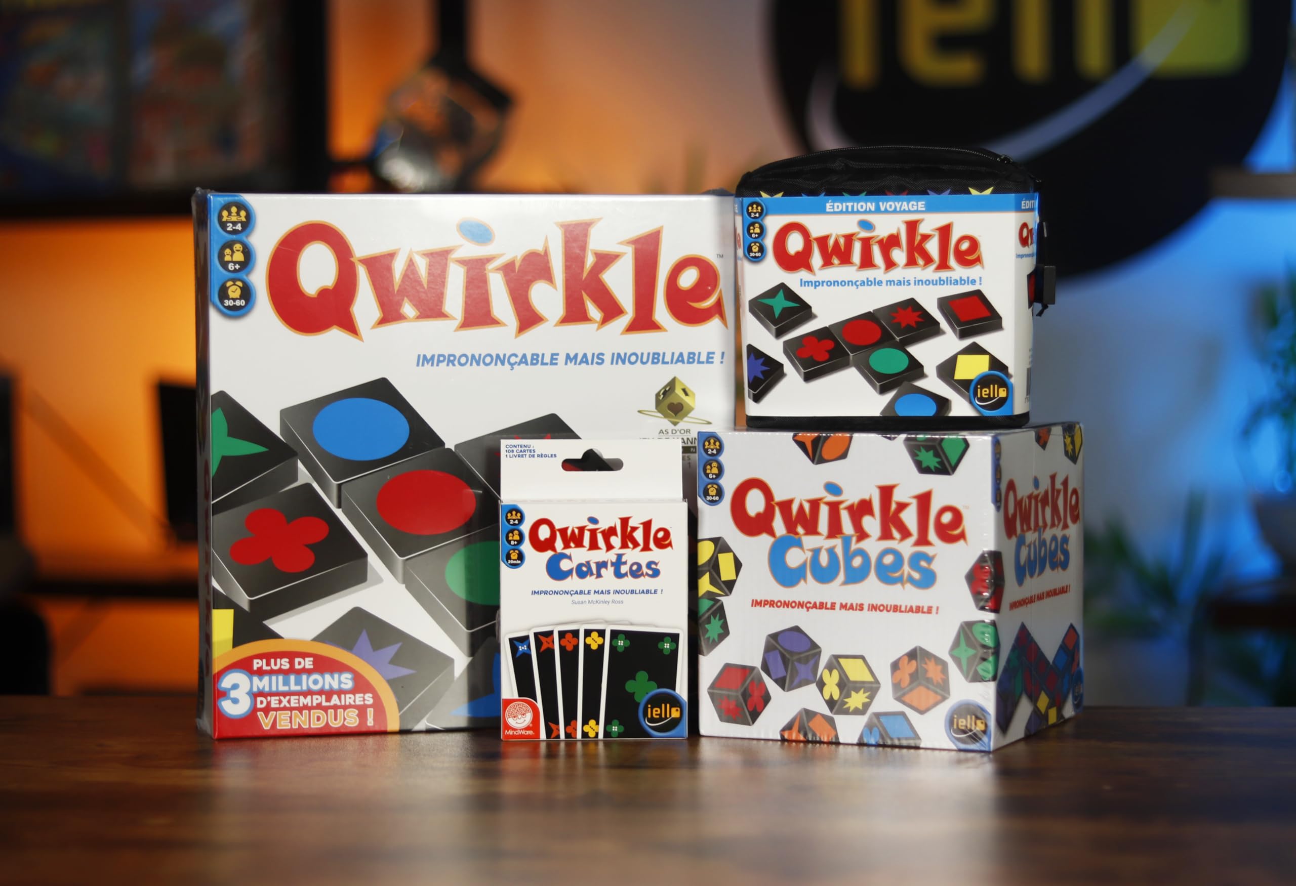 Jeu d'ambiance Iello Qwirkle Nouvelle Edition