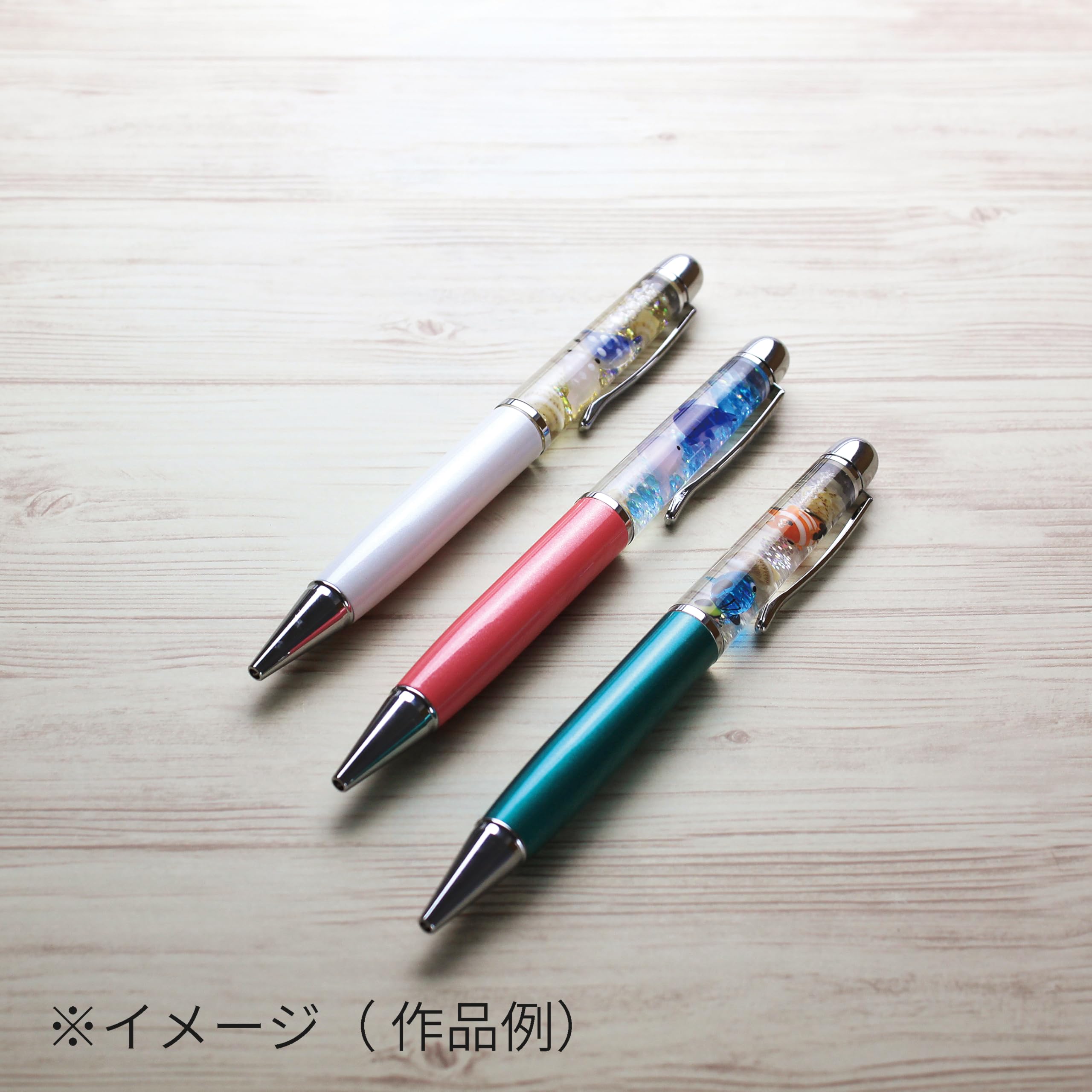Amazon.co.jp: アクアペン 青 1本 ハーバリウム ボールペン 14.6cm