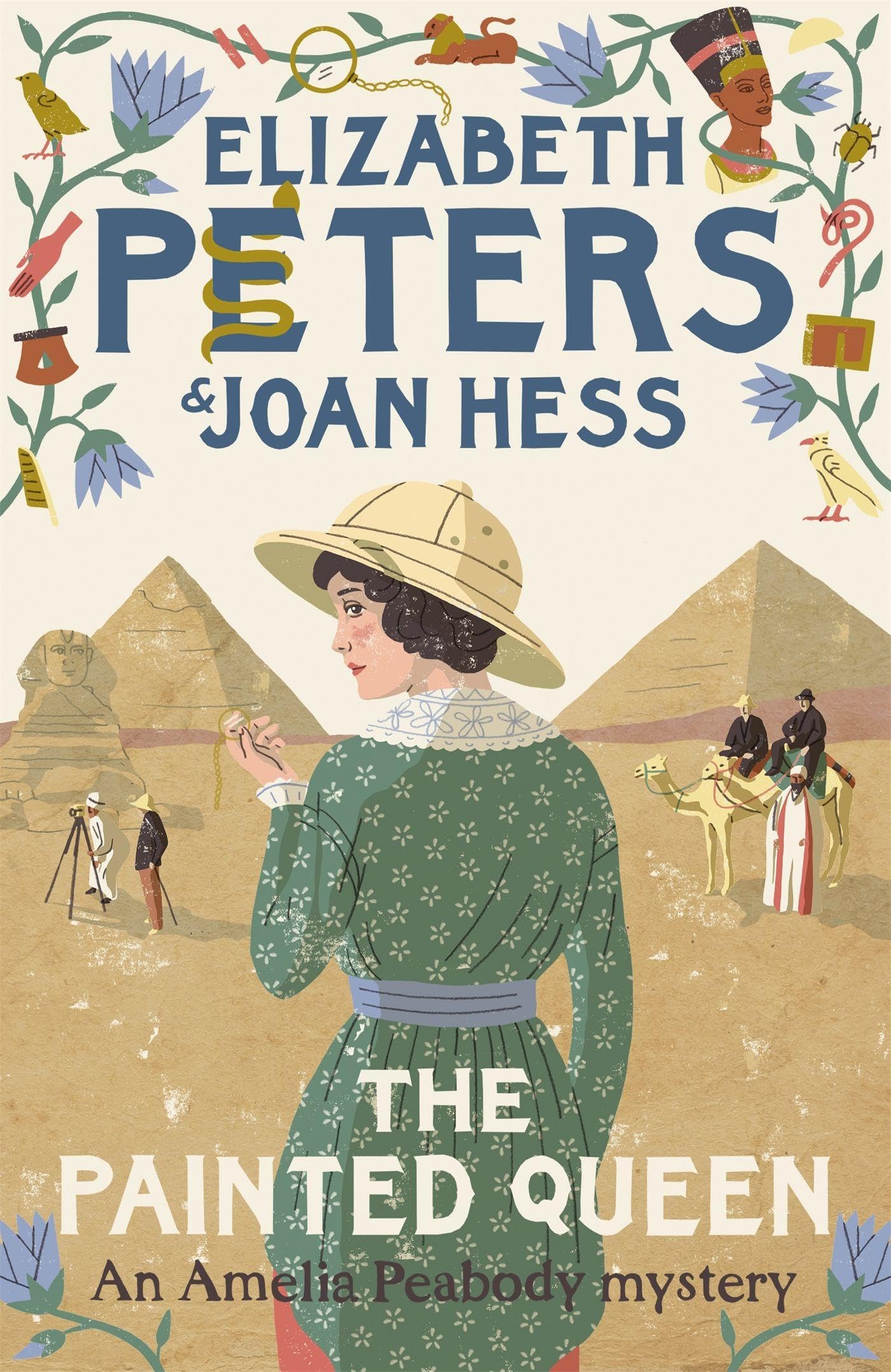 Painted Queen by Elizabeth Peters (Paperback Book)