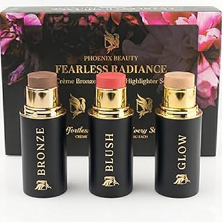 Contour Trio con rubor cremoso, bronceador y ...