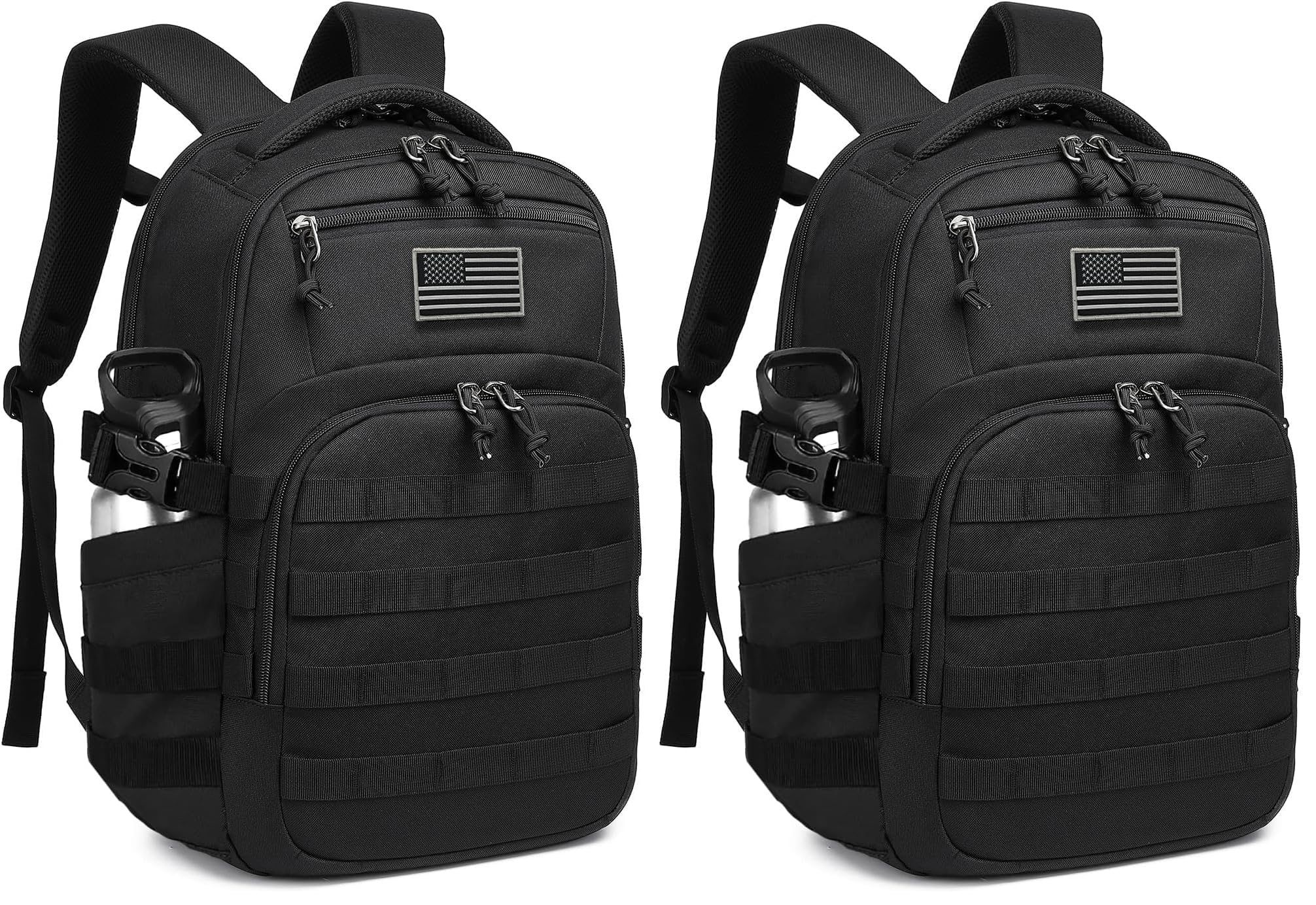 Wotony Military tactical backpack, backpack for men black small tactical assault bag