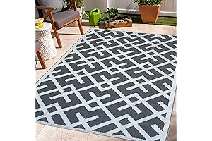 Reversible Patio Rugs - Outdoor Rugs for Patio 5x8 Waterproof