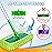 KEEPOW Reusable Dry Sweeping/Wet Mopping Cloths Compatible with Swiffer Sweeper, Washable Microfiber Mop Pads Refills for Hard-Surface/Hardwood Floor Cleaning, 6-Pack (Mop is Not Included)