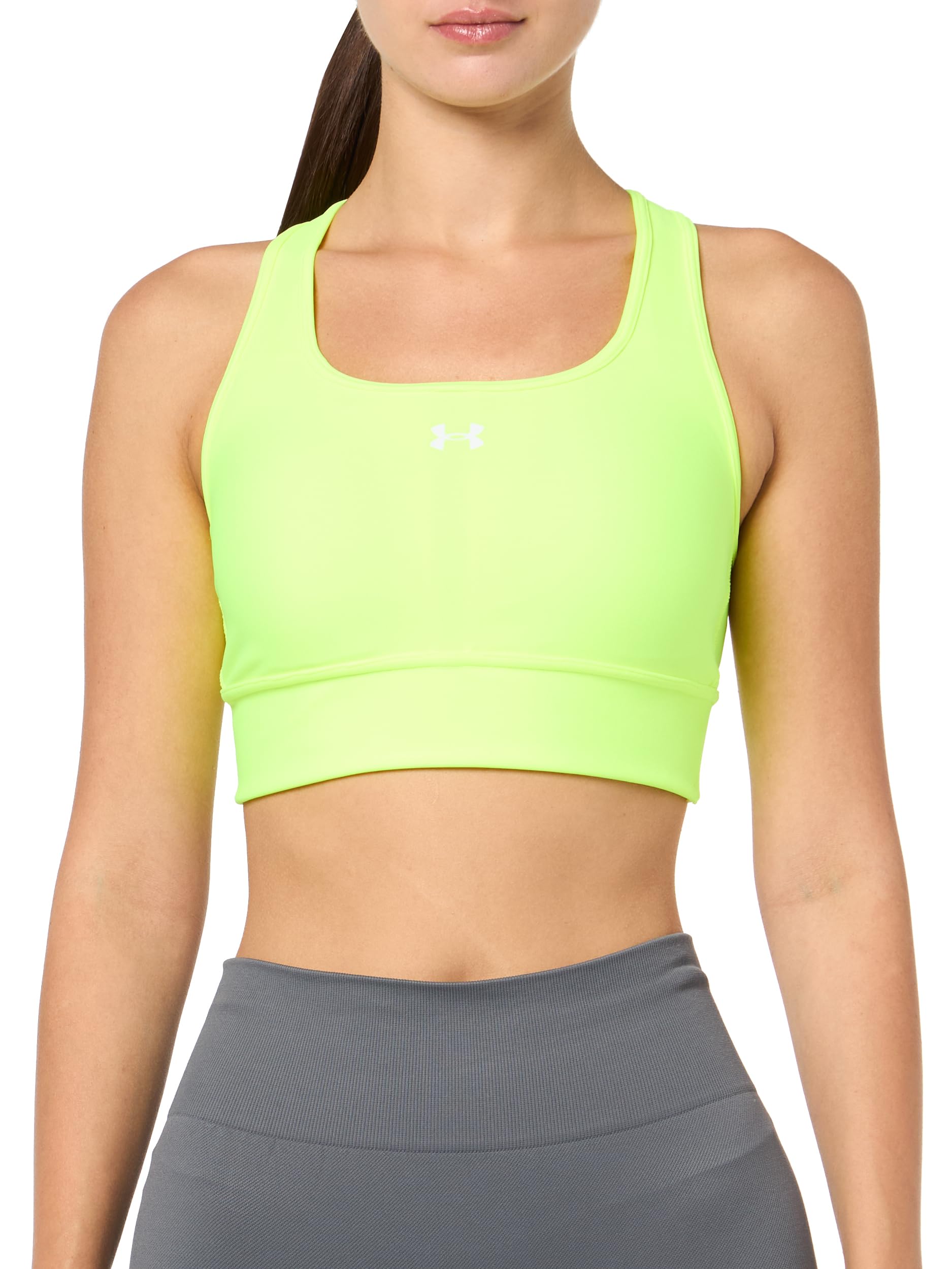 Under Armour Women's Crossback Longline Mid Impact Sports Bra