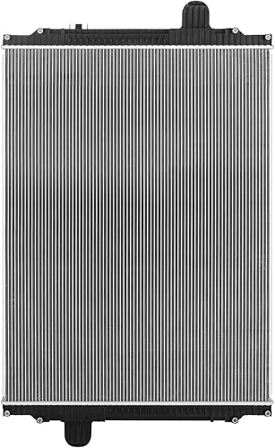 Miniatura 5 de DNA MOTORING Radiador de enfriamiento de aluminio de 2 filas estilo OE compatible con Kenworth T660 08-15  Peterbilt 320 8.9L 10.8L 11.9L 12.5L