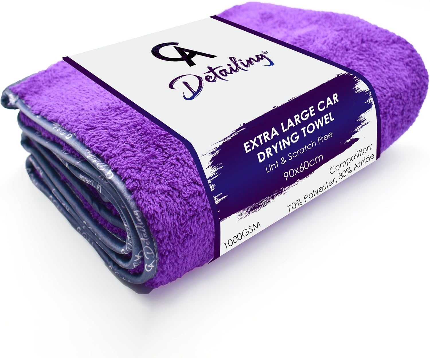 CA Detailing Premium Microfibre Car Drying Towels Extra Large, Super