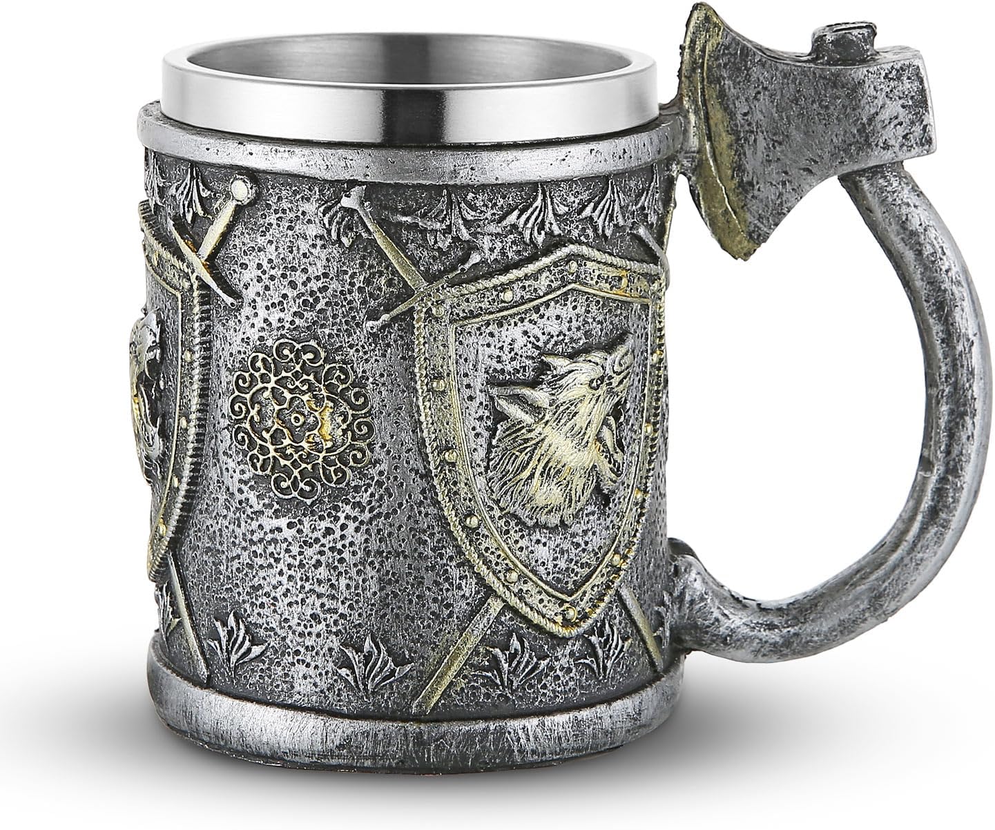 Death Reaper Handle Coffee Mug for Men Festival Decoration Gifts 12oz