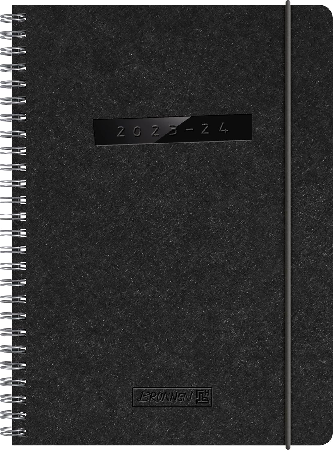 BRUNNEN Suburb Streets 2023/2024 Academic Diary 2 Pages = 1 Week A6 Black