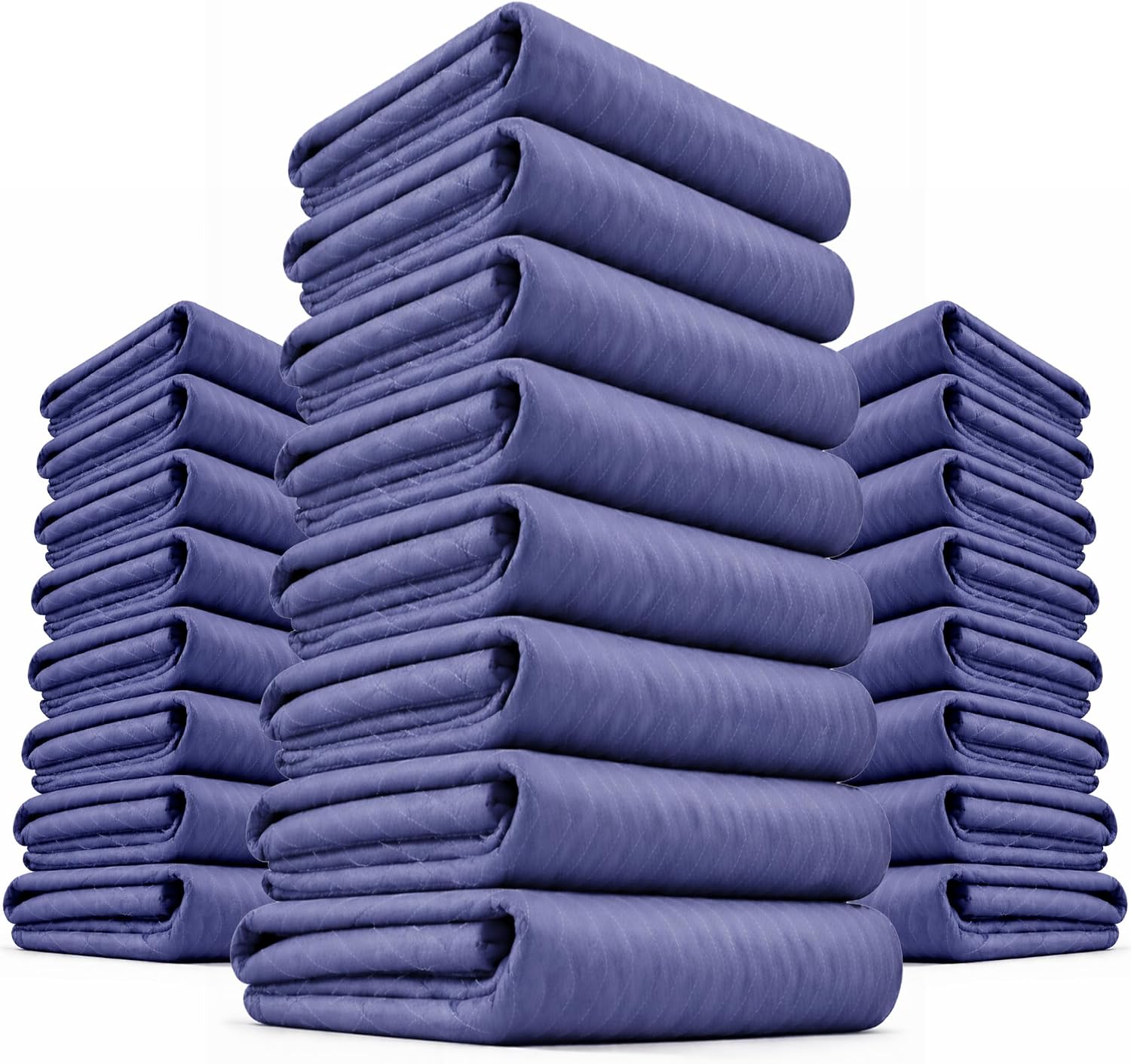 US Cargo Control 85 lb/Dozen, 80"x72" Large Heavy Duty Moving Blanket, MBMEGA85 Mega Mover, 24-Pack