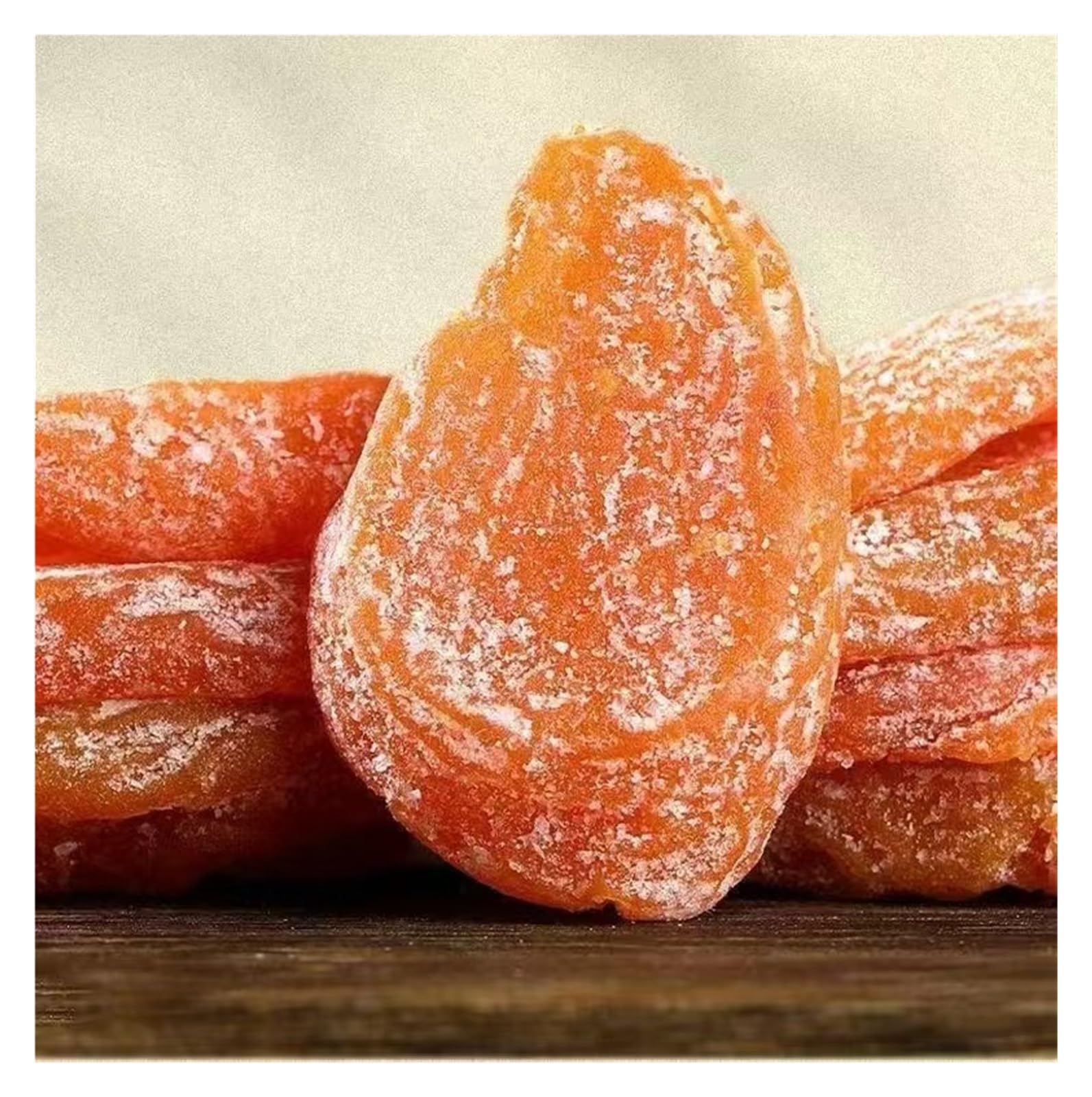 Kernlose getrocknete Wollmispel, hergestellt aus frischen Früchten, getrockneter Fruchtkonserve, süß-sauren Trockenfrüchten(250g)