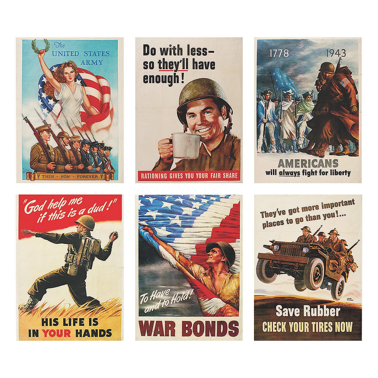 Amazon.com: Fun Express - Us Army Vintage Army Poster Cutouts 