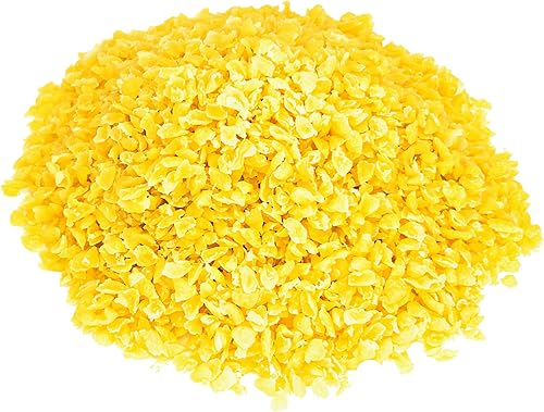 Basic Honey Cuentas de cera de abeja (2 libras) 100% naturales de abejas americanas, grado cosmético