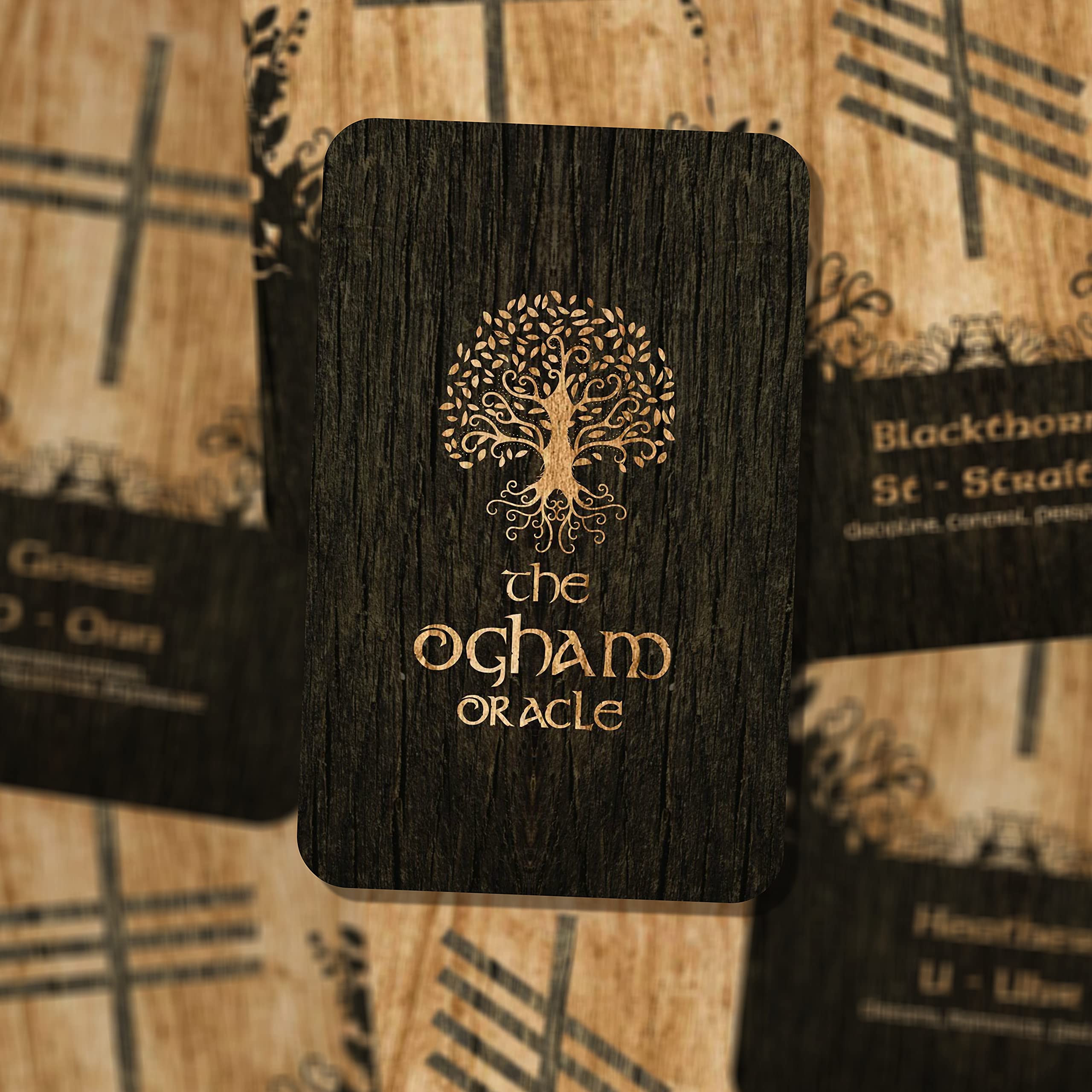 Ibiza Tarot Ogham Orakel - Keltisches Orakelkarten Set Mit 26 Karten