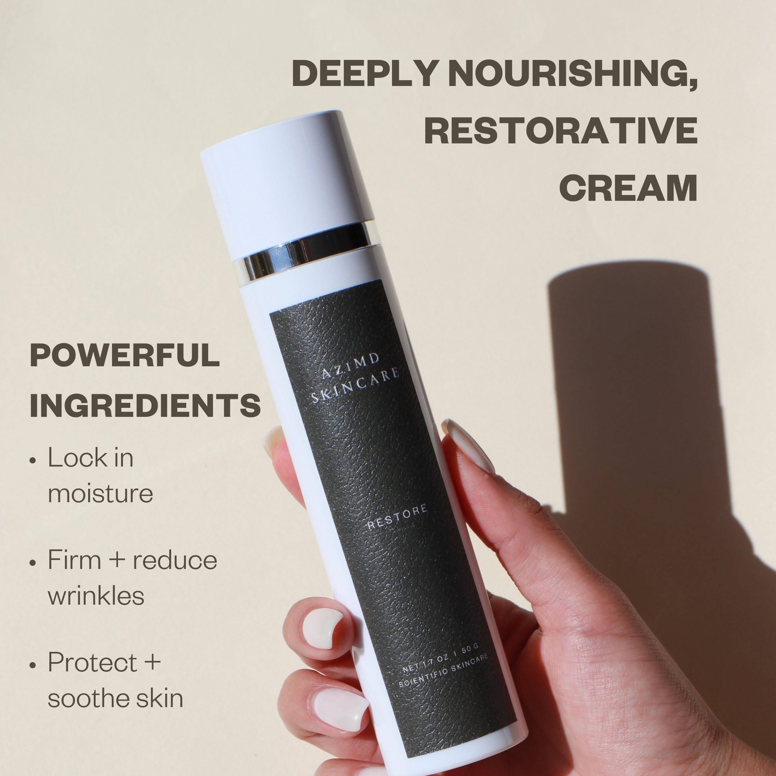 Amazon.com: AziMD Skincare Restore Moisturizing Cream with