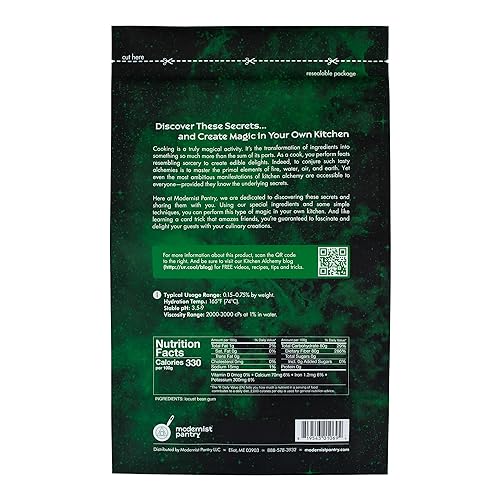 Miniatura 3 de Goma de langosta pura, sin OMG, vegano, certificado OU Kosher, 14.11 oz/14 onzas