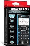 Texas Instruments TI-Nspire CX II CAS Calculatrice de graphique des couleurs avec logiciel étudiant (PC/Mac)