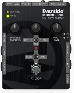MixingLink Microphone Preamp with Effects Loop