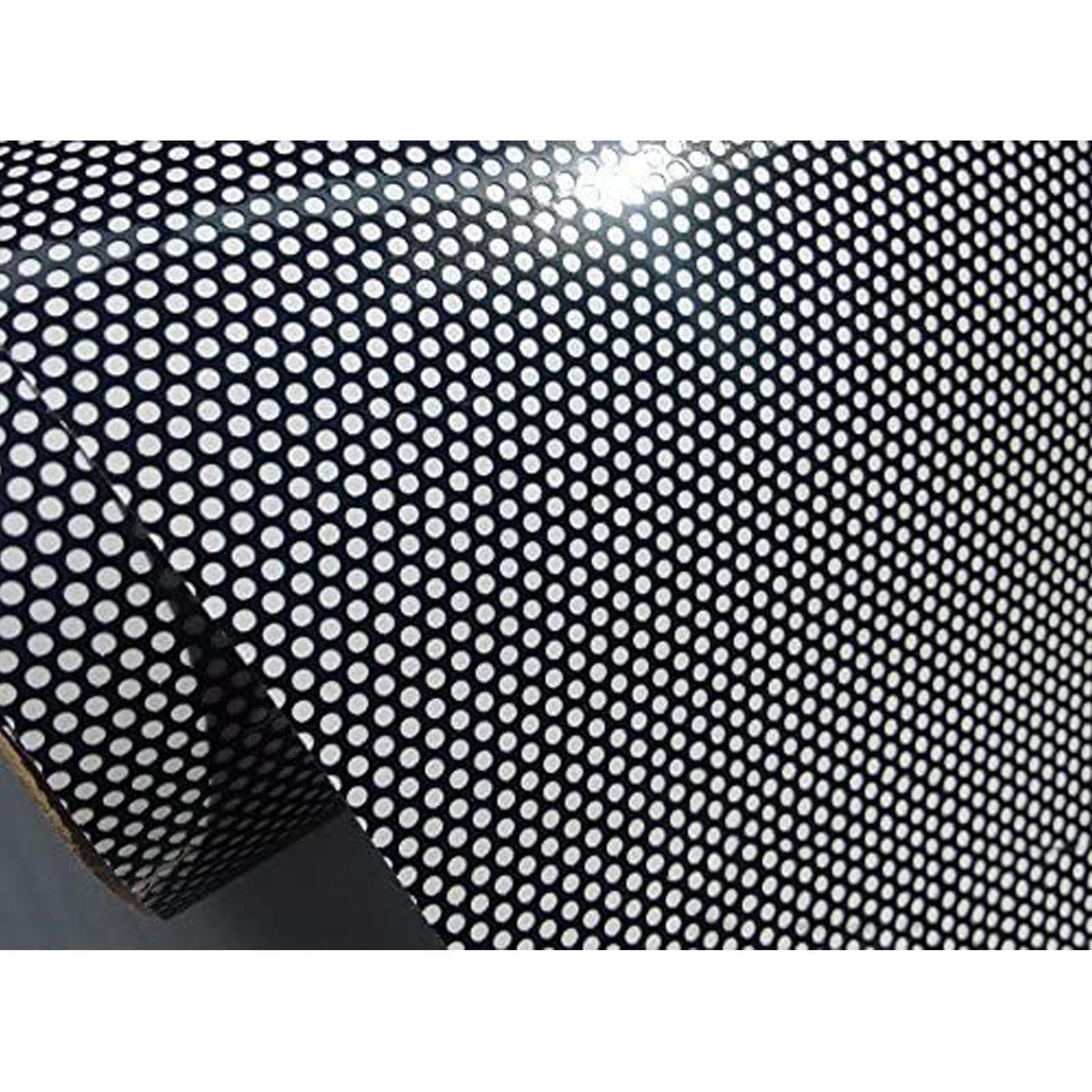 Rollo De Vinilo Perforado One-Way Vision para Ventanas De Automóviles Rollo Adhesivo De Película Protectora De Privacidad para Cristales para Oficinas Domésticas En Automóviles DIY