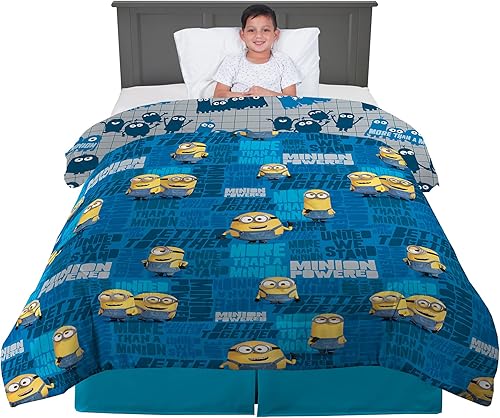 Vista 54 de Minions: The Rise Of Gru, Ropa de cama para niños Edredón de microfibra suave, individual, por Franco Minions el ascenso de Gru,Hello Kitty,Mundo