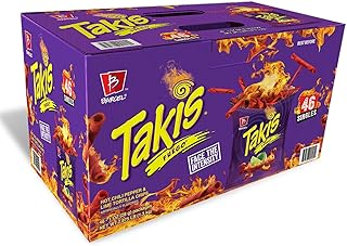Barcel NCDVRRXK Takis Fuego, 2 Box of 46