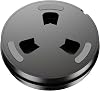 Amazon Echo Dot 4 / Echo Dot 5 ホルダー デスクトップ スタンド マウント アクセサリー ネジ不要 スピーカーアクセサリーラック Amazon Echo Dot 4 / Echo Dot 5 ブラック M7
