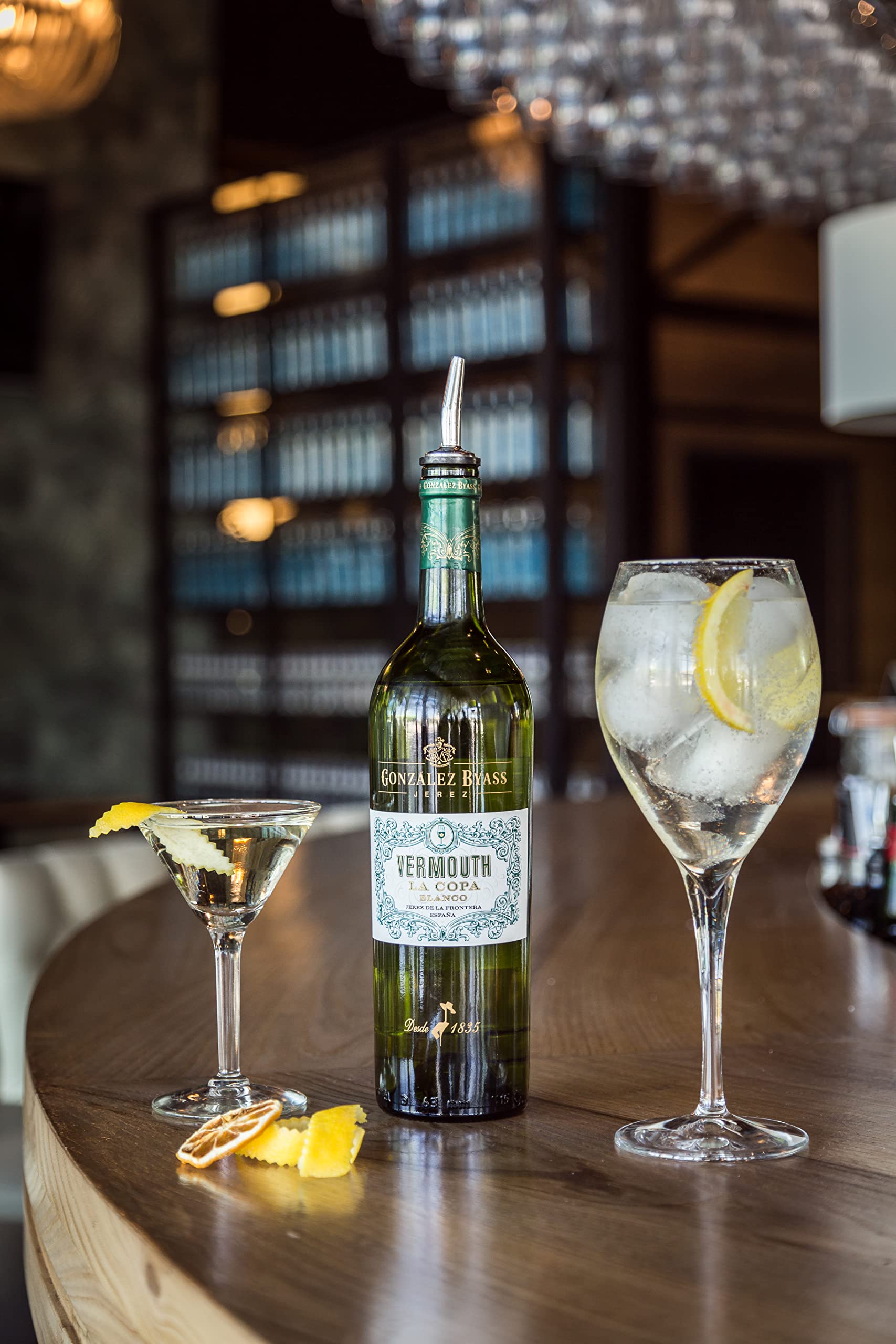 Vermouth La Copa Blanco - D.O. Jerez - 6 botellas de 750 ml - Total: 4500ml
