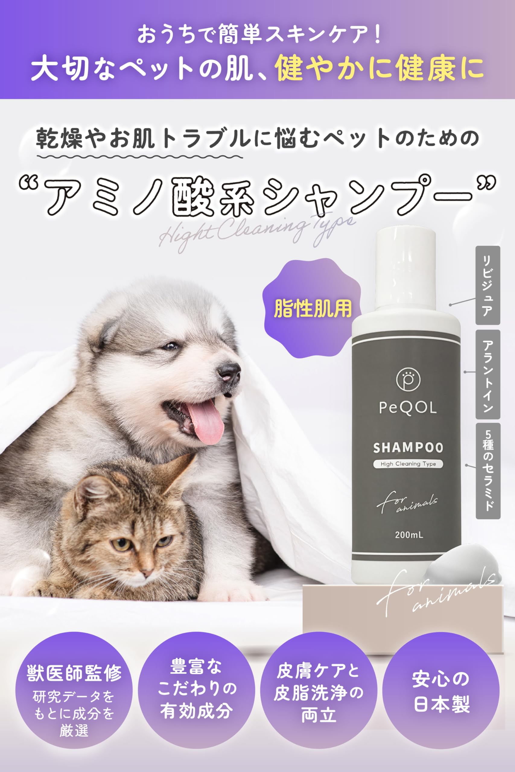 犬と猫の皮膚病Q&A 犬と猫の皮膚病